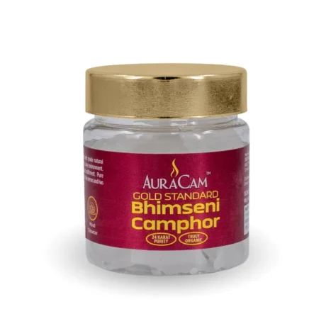 AuraCam Gold Standard Bhimseni Camphor (50 g)