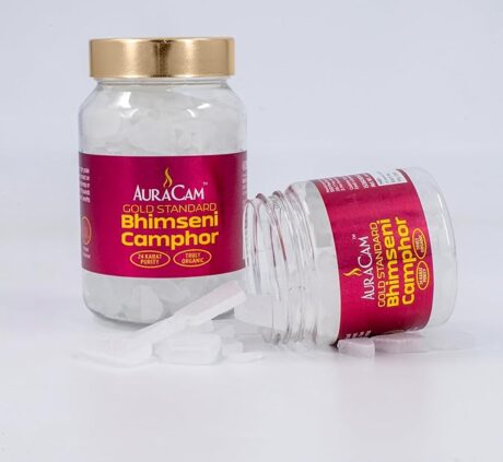 AuraCam Gold Standard Bhimseni Camphor (50 g)