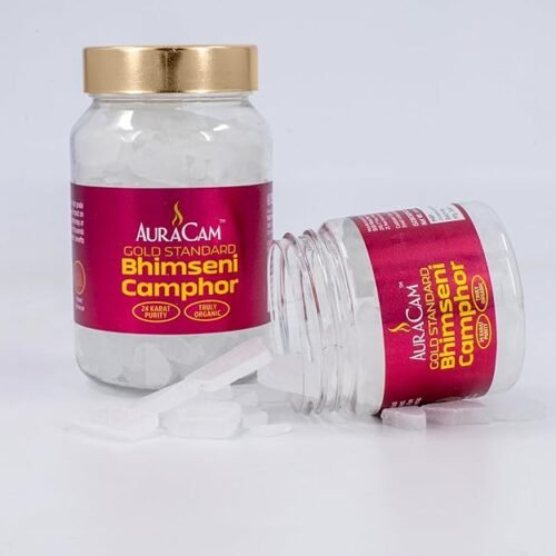 AuraCam Gold Standard Bhimseni Camphor (50 g)