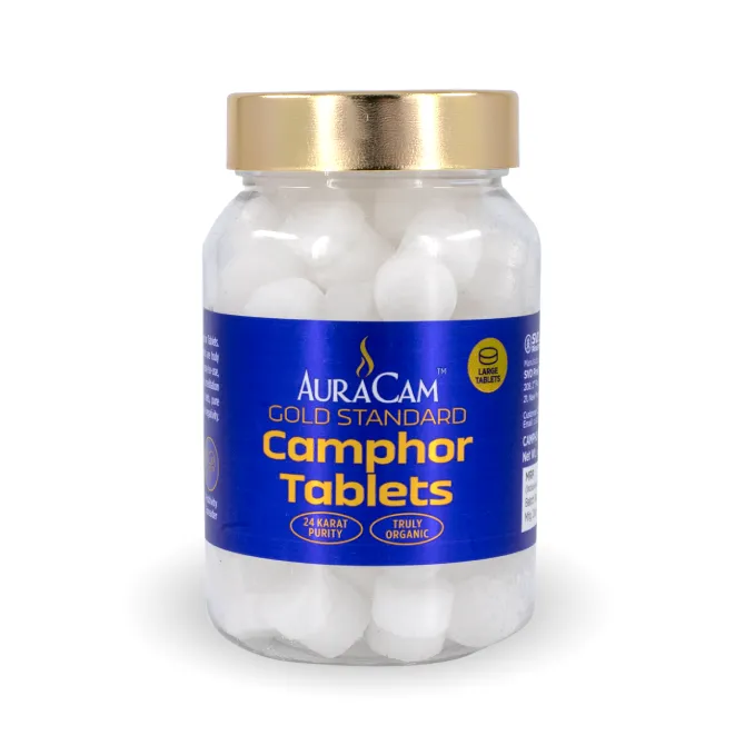 AuraCam Gold Standard Camphor Tablets, Big (100g)