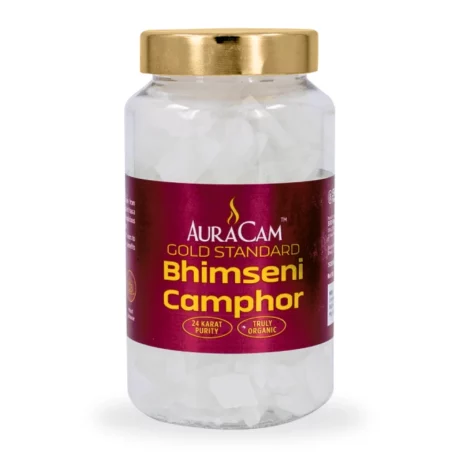 AuraCam Gold Standard Bhimseni Camphor (250 g)