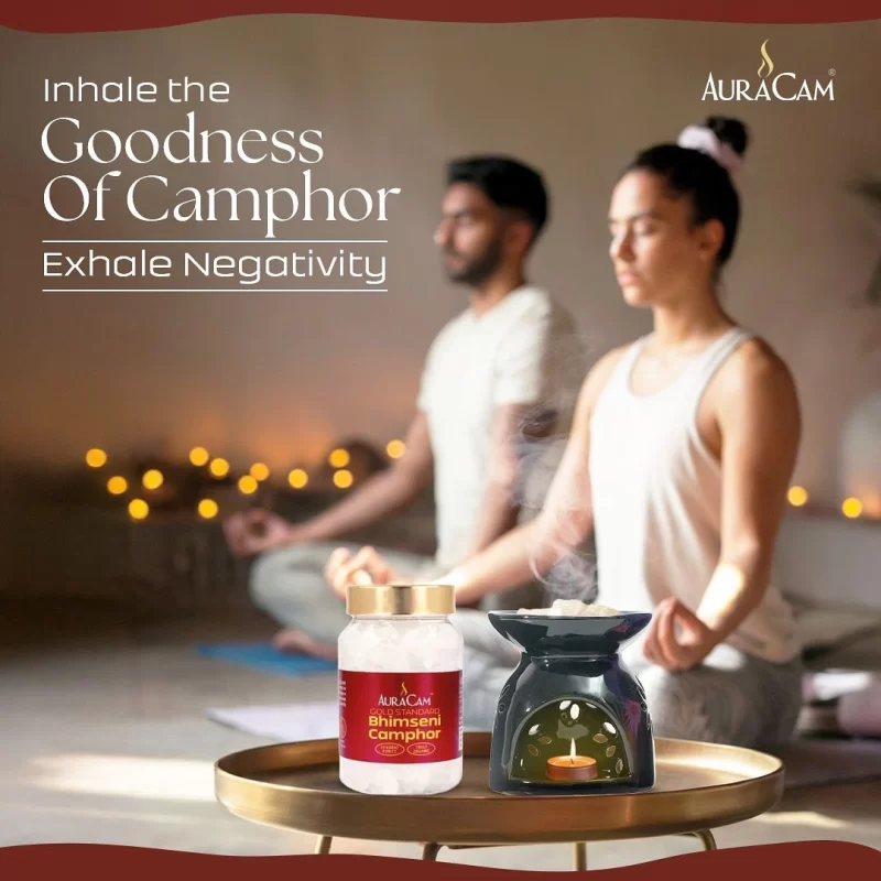 Bhimseni Camphor for Air Purification