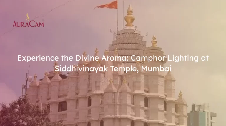 Bhimseni Camphor Lighting at Siddhivinayak Temple, Mumbai