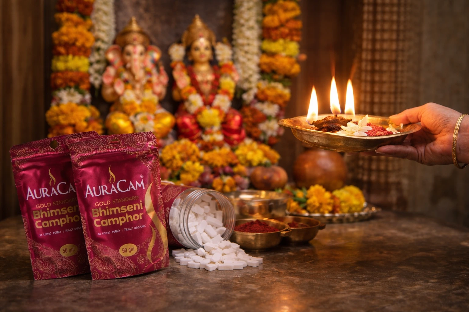 How to Use Bhimseni Camphor for Puja, Meditation & Wellness