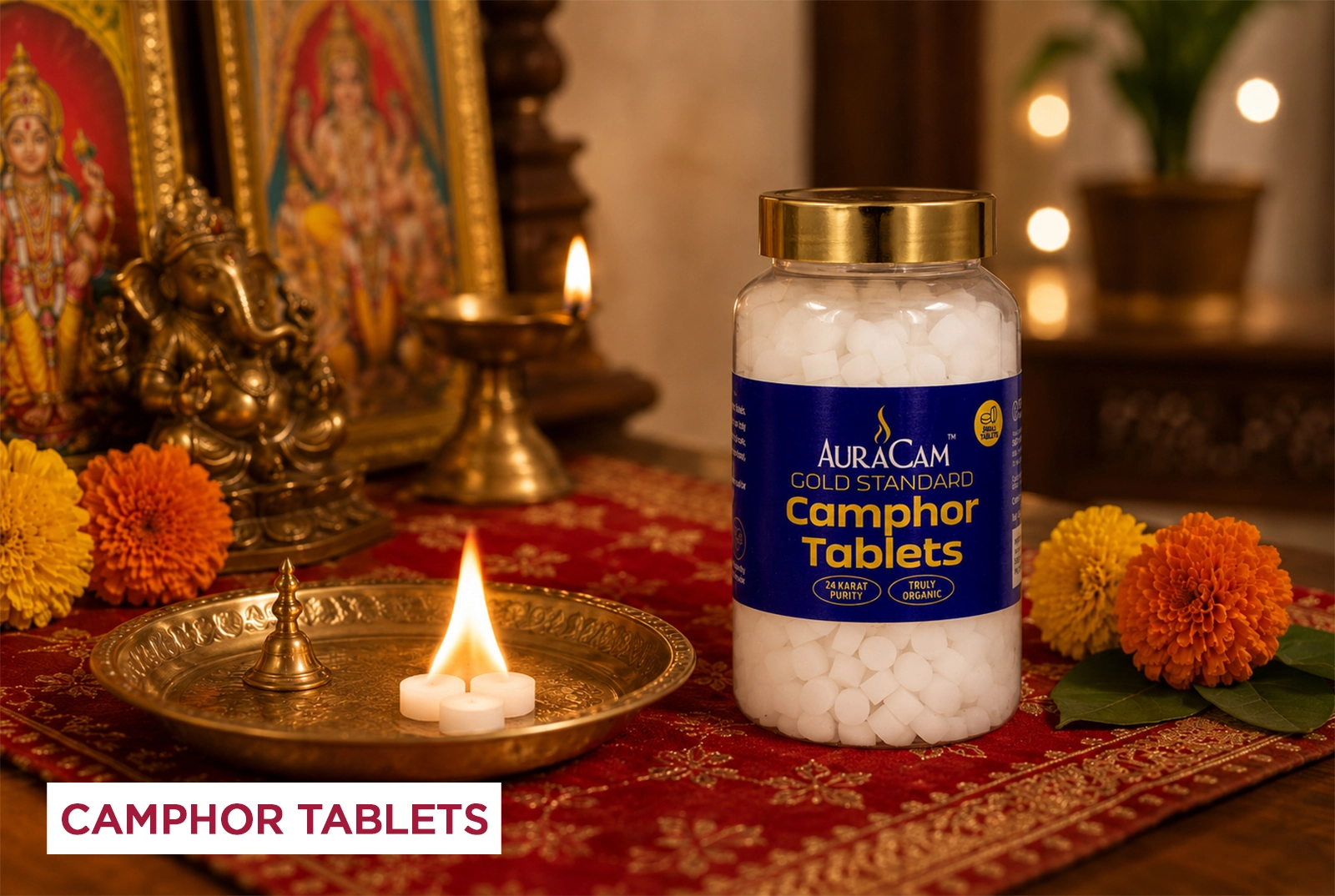 Camphor Tablets for Pooja