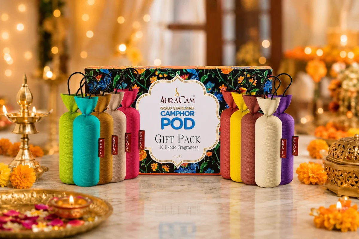 Explore premium Camphor gift hamper ideas for Diwali, housewarming, and pooja gifts in India 2026. Choose meaningful, aromatic, and elegant hampers.