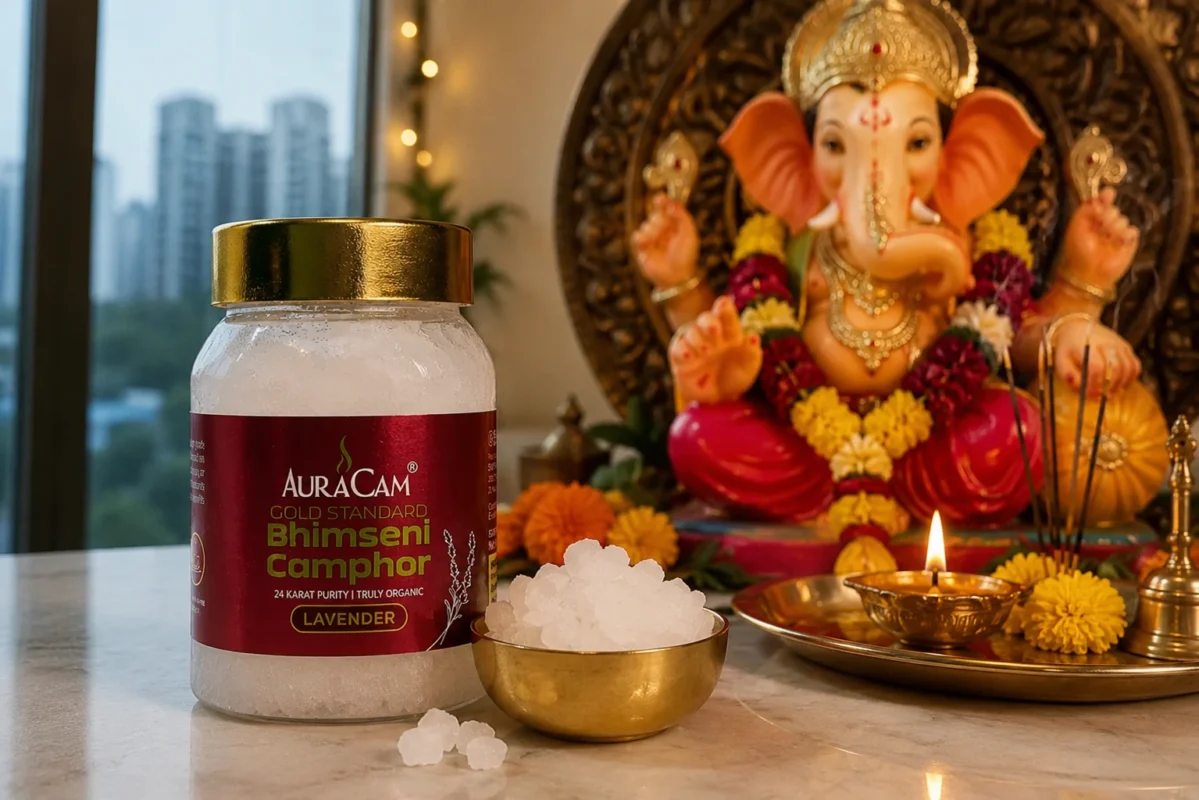 Best Bhimseni Kapoor for Ganpati Aarti in Mumbai Homes
