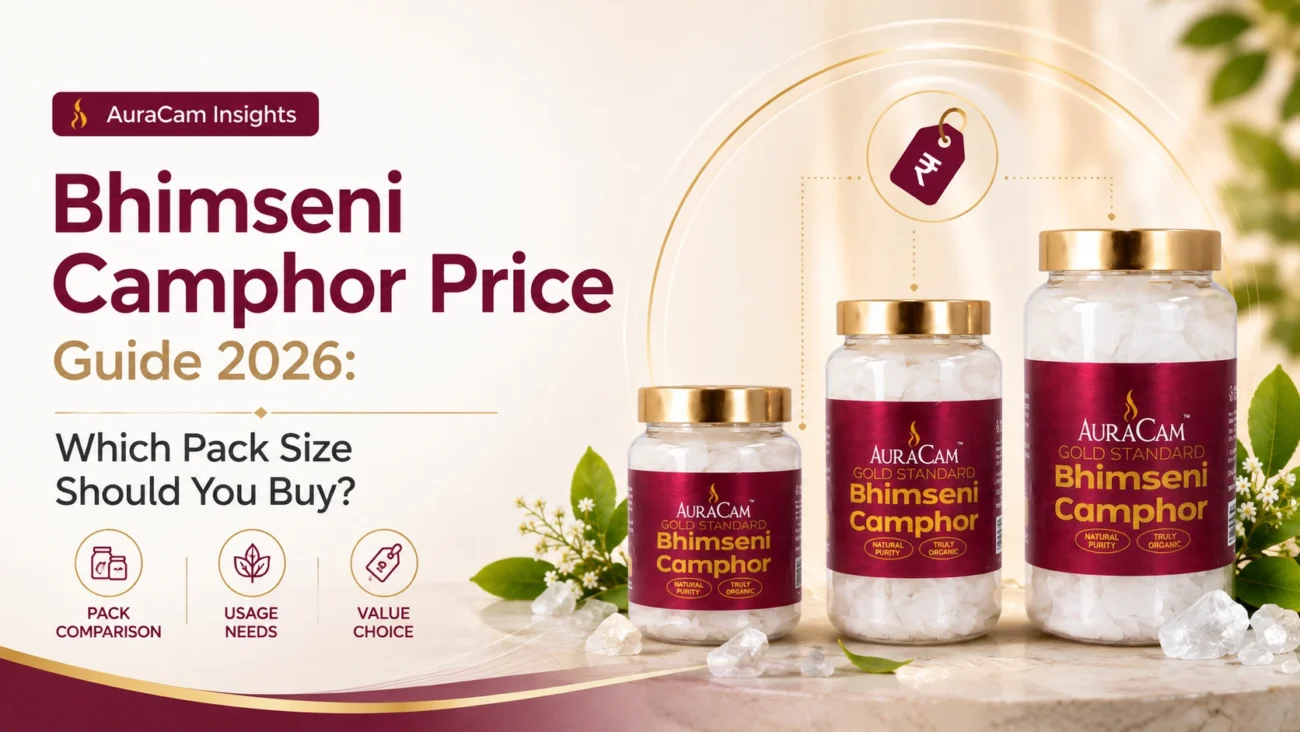 Bhimseni Camphor Price Guide 2026 Which Pack Size Should You Buy