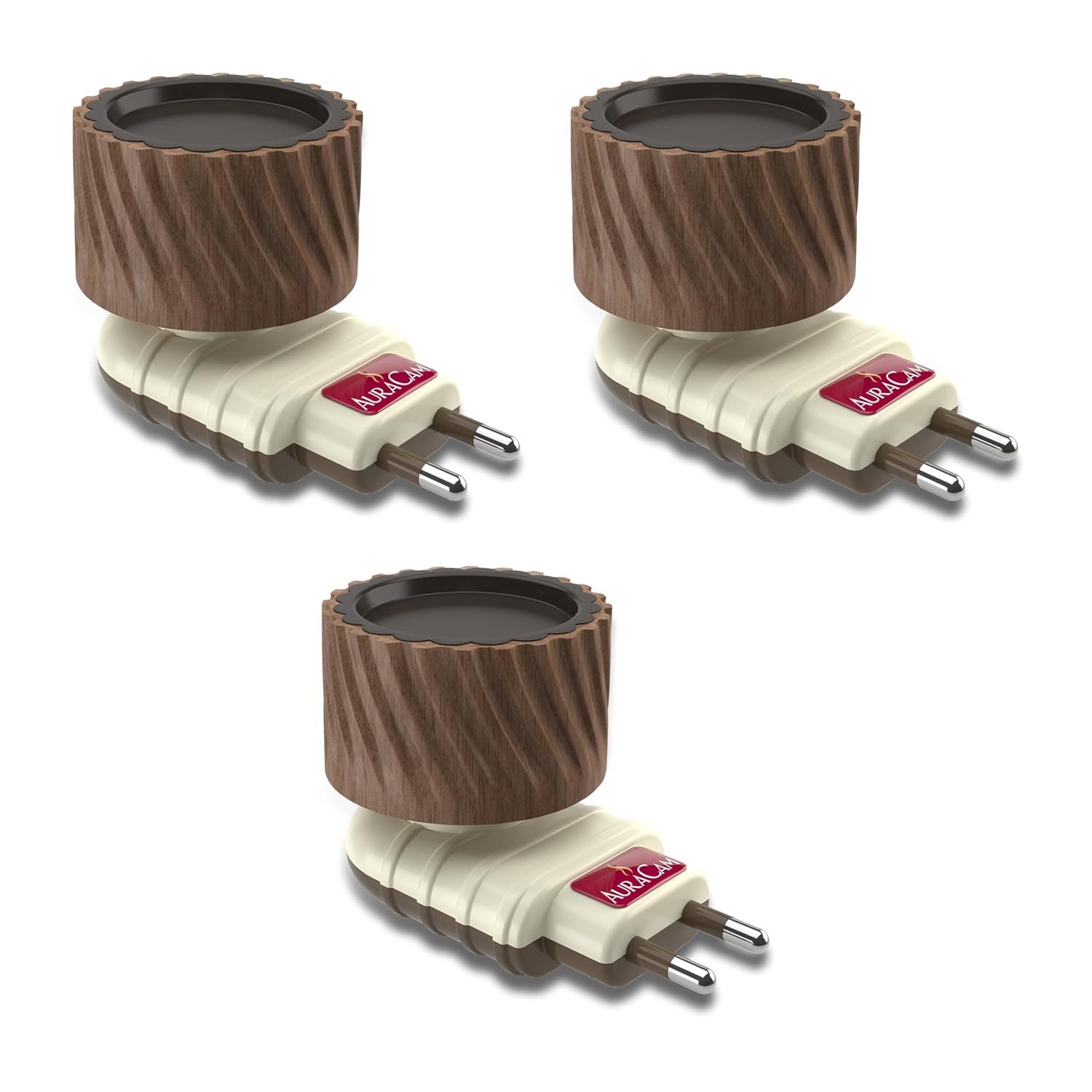 Electric Camphor & Essential Oil Diffuser (Pack of 3)