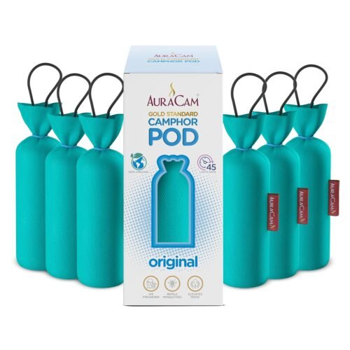 AuraCam Gold Standard Camphor Pod/Camphor Cone (Original) - Set of 6