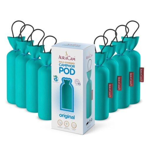 AuraCam Gold Standard Camphor Pod/Camphor Cone (Original) - Set of 8